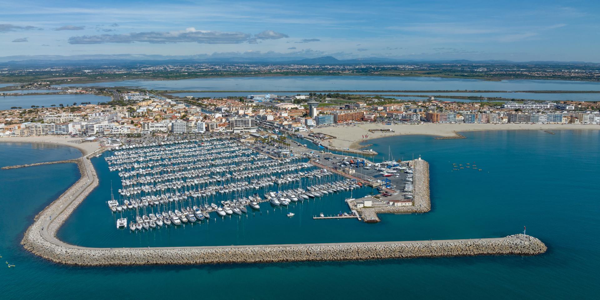 Palavas-les-Flots : destination authentique. La ville dans son ensemble