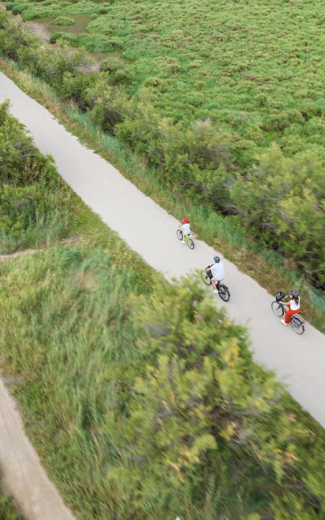 Tourisme durable : balade à vélo vers les étangs découverte de Palavas-les-Flots