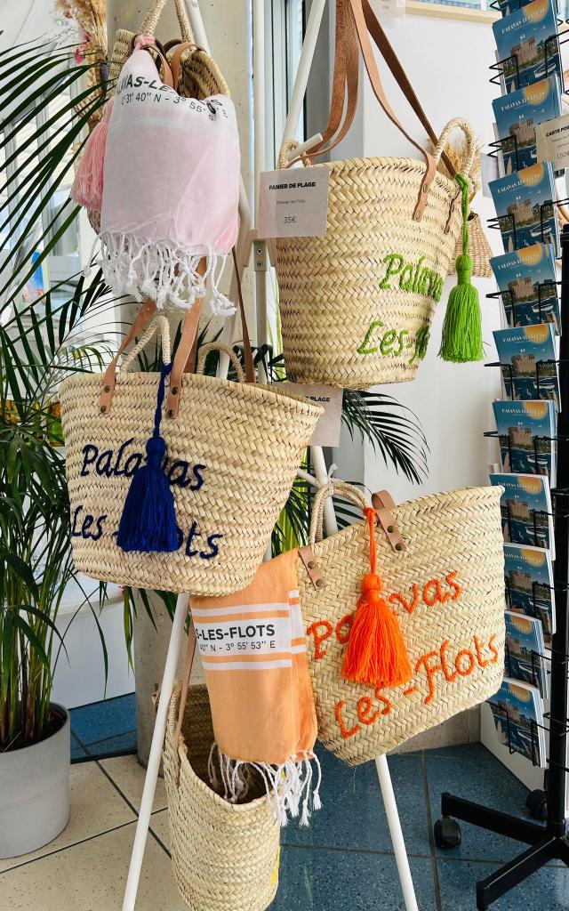 Paniers de plage Office de Tourisme de Palavas-les-Flots
