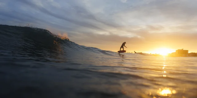 Surf à Palavas-les-Flots