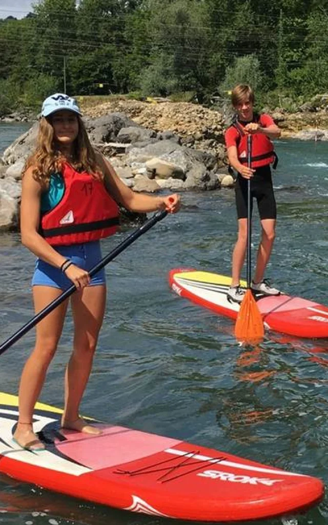 Stand up paddle au Parc aquasports - Bizanos