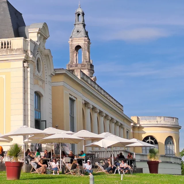 Terrace restaurant La Belle Epoque - Palais Beaumont - Pau