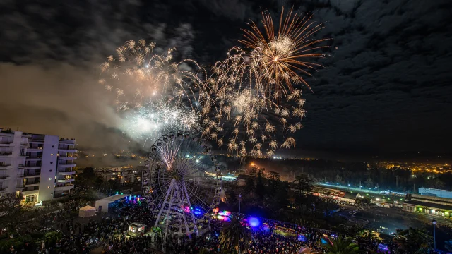 Noël à Pau Feu d’artifice