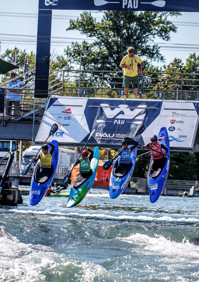 Coupe du monde de canoë-Kayak - Parc aquasports - Pau Bizanos