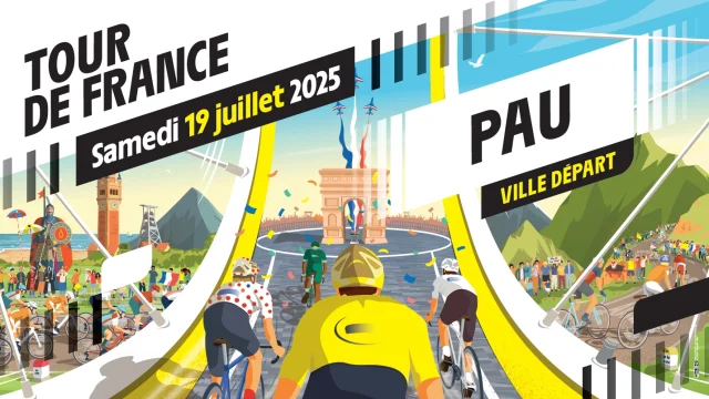 Le Tour de France 2025 à Pau