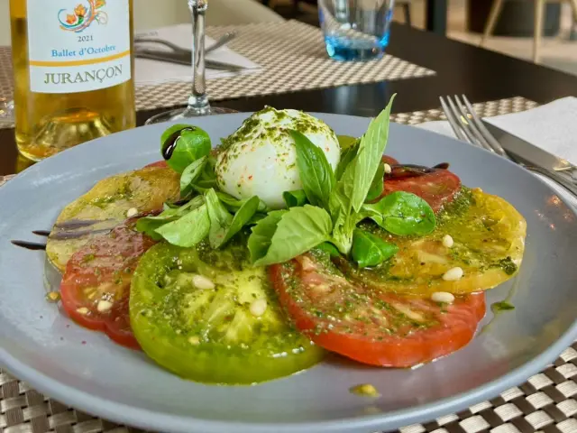 Restaurant La Basse Cour - Pau - Plat végétarien