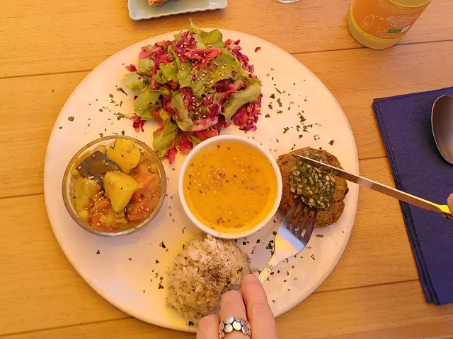 Restaurant - Les Amants du marché - Pau - Plat végétarien