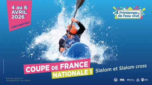 Coupe de France Nationale 1 de Canoë-Kayak à Pau