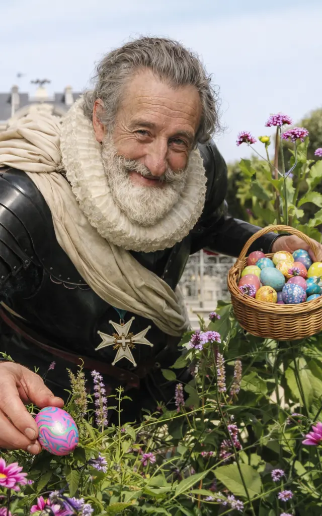 Chasse à l’œuf avec Henri IV