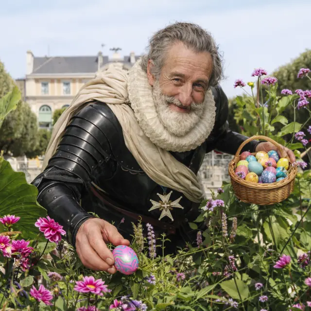 Chasse à l’œuf avec Henri IV