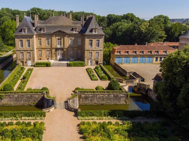 Château de la Grange - Vue aérienne