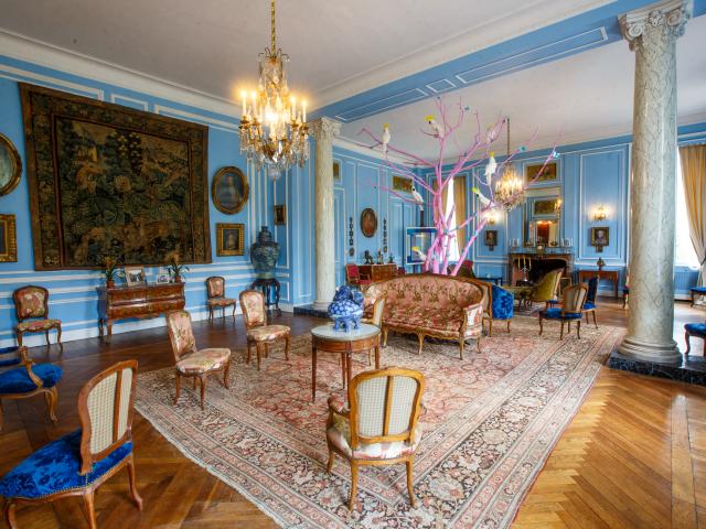 Château de la Grange - Salon Bleu