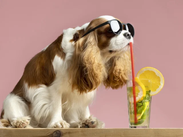 Chien qui à soif