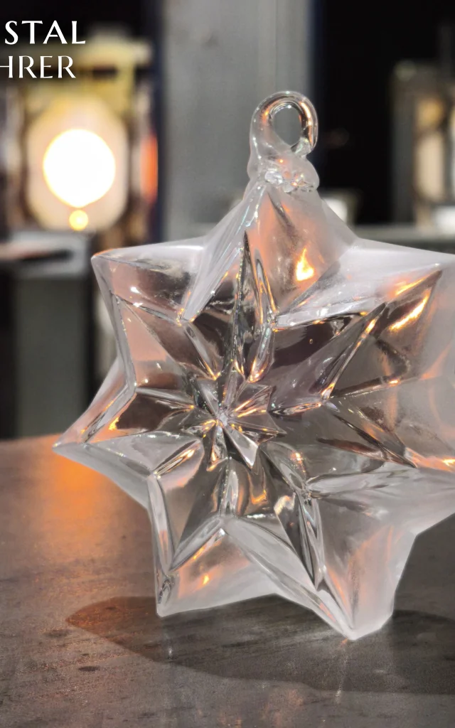 Cristal Lehrer - Etoile Boule de Noël 2025