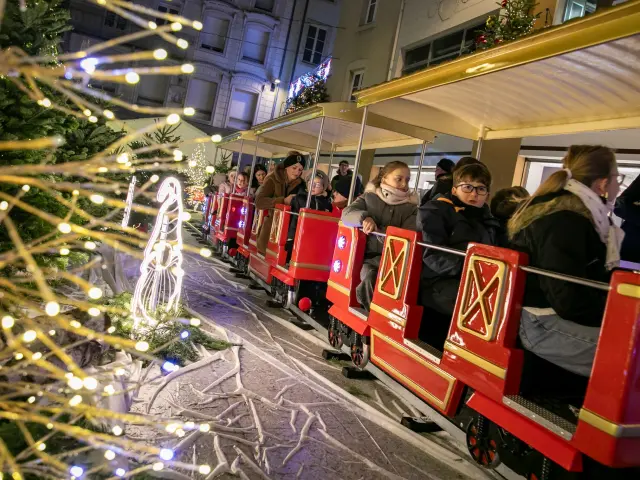 Petit train Noël Thionville