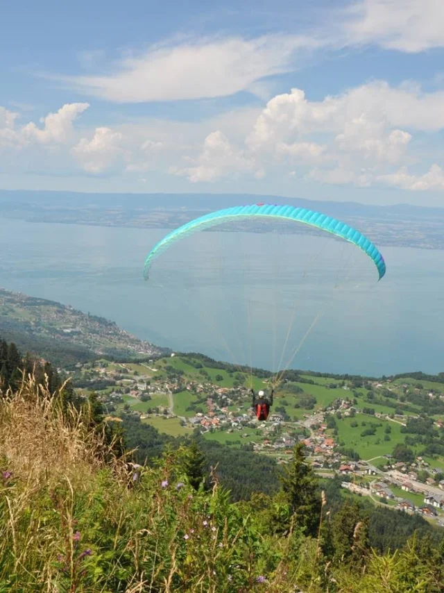 Paragliding Thollon Les Memises