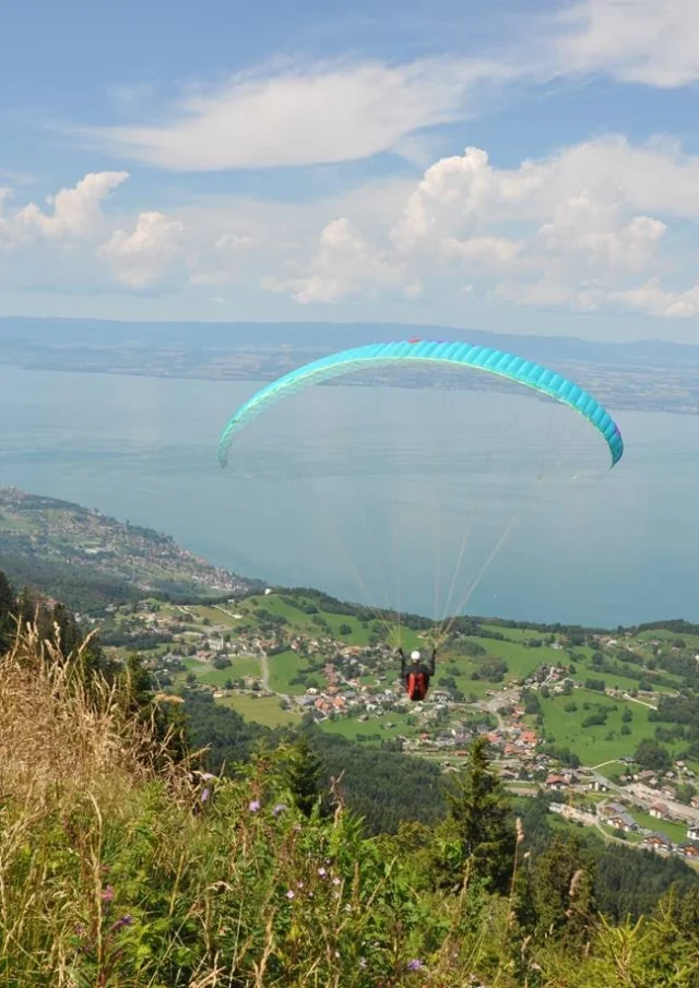 Paragliding Thollon Les Memises