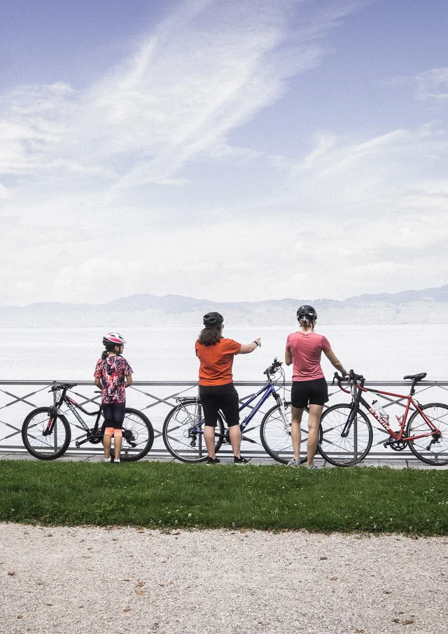 Saint Gingolph meer fietstocht