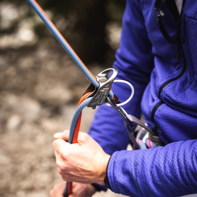 Climbing at Mont Chauffé