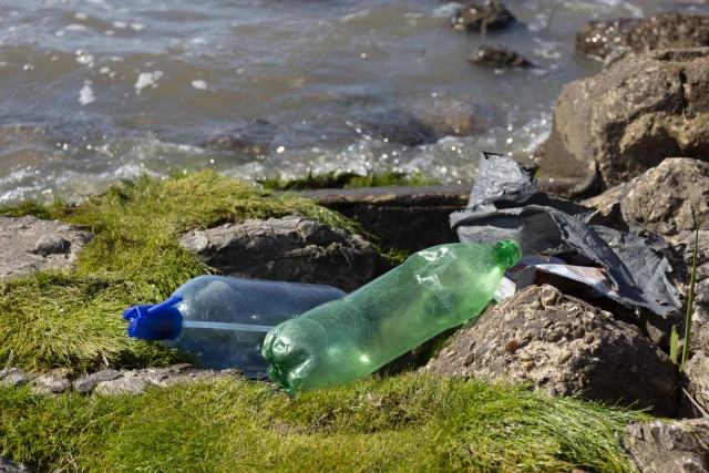 Concept De Pollution De L Eau Avec Des Ordures