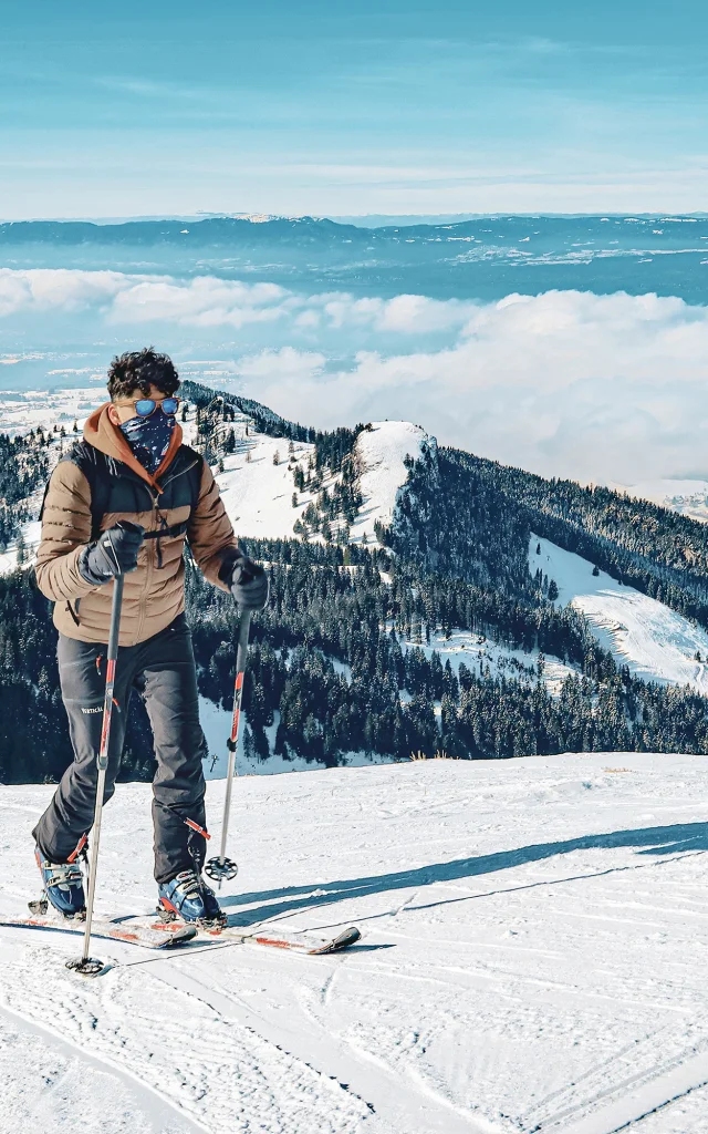 Skiderandonnee Bernex 31 Janvier 20 23 Hiver Mathildepruvot 7 1