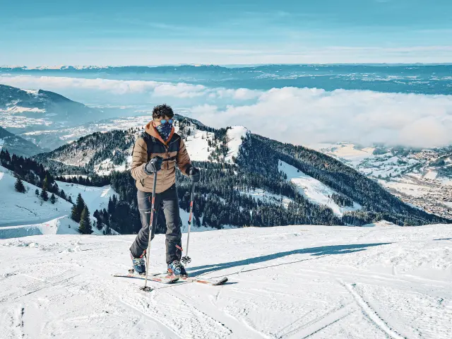 Skiderandonnee Bernex 31 January 20 23 Winter Mathildepruvot 7 1