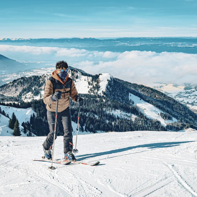 Skiderandonnee Bernex 31 Janvier 20 23 Hiver Mathildepruvot 7 1