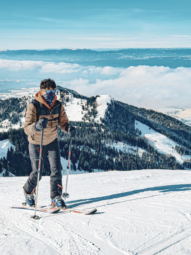 Skiderandonnee Bernex 31 Janvier 20 23 Hiver Mathildepruvot 7 1