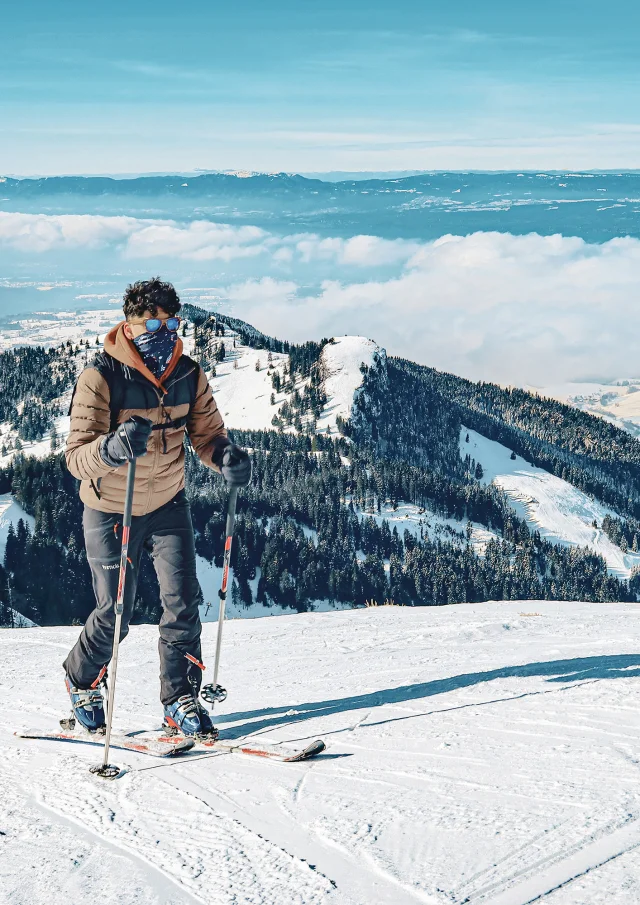 Skiderandonnee Bernex 31 Janvier 20 23 Hiver Mathildepruvot 7 1