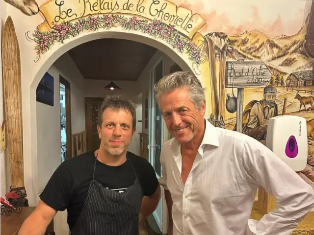Hugh Grant à Bernex