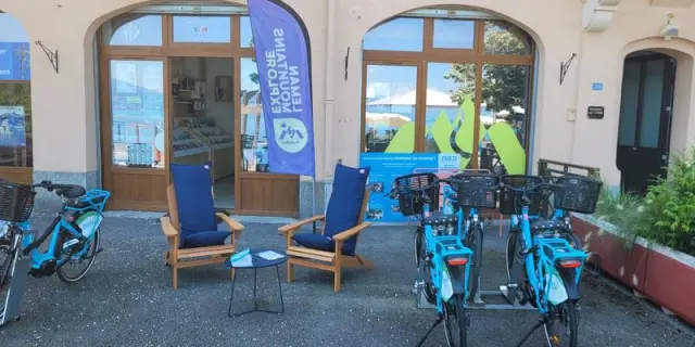 Devanture du Bureau d'Information Touristique de St-Gingolph