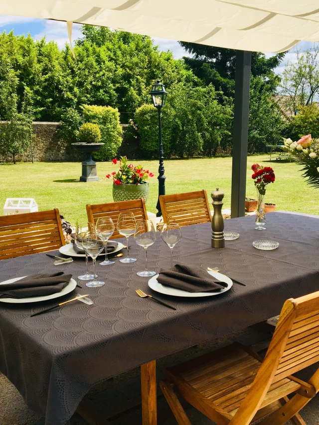 North Terrace Breakfast Table