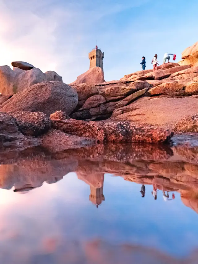 Phare du Mean Ruz à Ploumanac'h | Perros-Guirec | Côtes d'Armor (Bretagne)