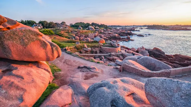 Côte de Granit rose | Les rochers de Ploumanac'h | Perros-Guirec | Côtes d'Armor (Bretagne)