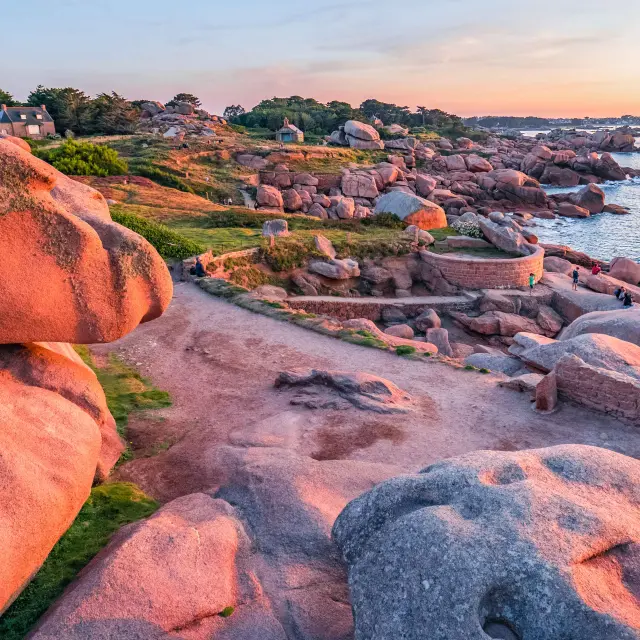 Côte de Granit rose | Les rochers de Ploumanac'h | Perros-Guirec | Côtes d'Armor (Bretagne)