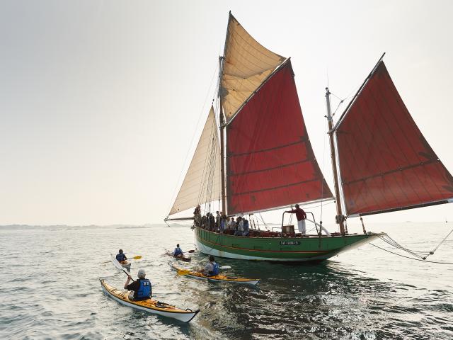 Activités nautiques - Centre Nautique - Kayak et Cotre Sant C'Hireg | Perros-Guirec | Côtes d'Armor (Bretagne)