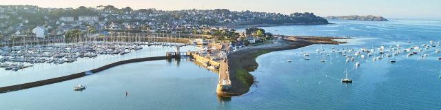 Port de Plaisance, vue du ciel | Perros-Guirec (Côtes d'Armor-Bretagne)