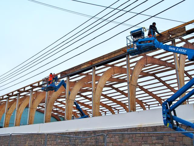 Travaux Gymnase Le Jannou