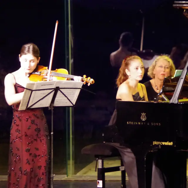 Fanny Clamagirand (violon) et Vanya Cohen (piano) | Festival Musique de Chambre 2017 | Palais des congrès de Trestraou