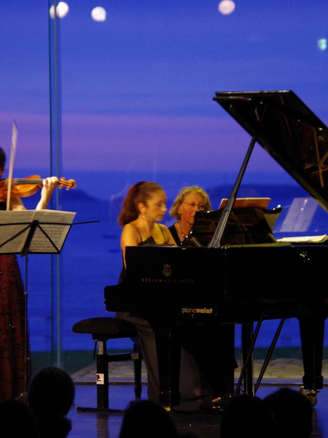Fanny Clamagirand (violon) et Vanya Cohen (piano) | Festival Musique de Chambre 2017 | Palais des congrès de Trestraou