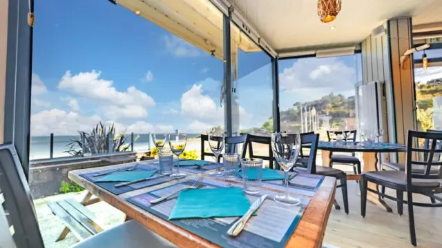 OT - Restaurant Le Trestrignel, terrasse | Trestrignel, Perros-Guirec, Côtes d'Armor (22), Bretagne