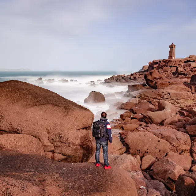 OT - Tempête à Ploumanac'h - Perros-Guirec