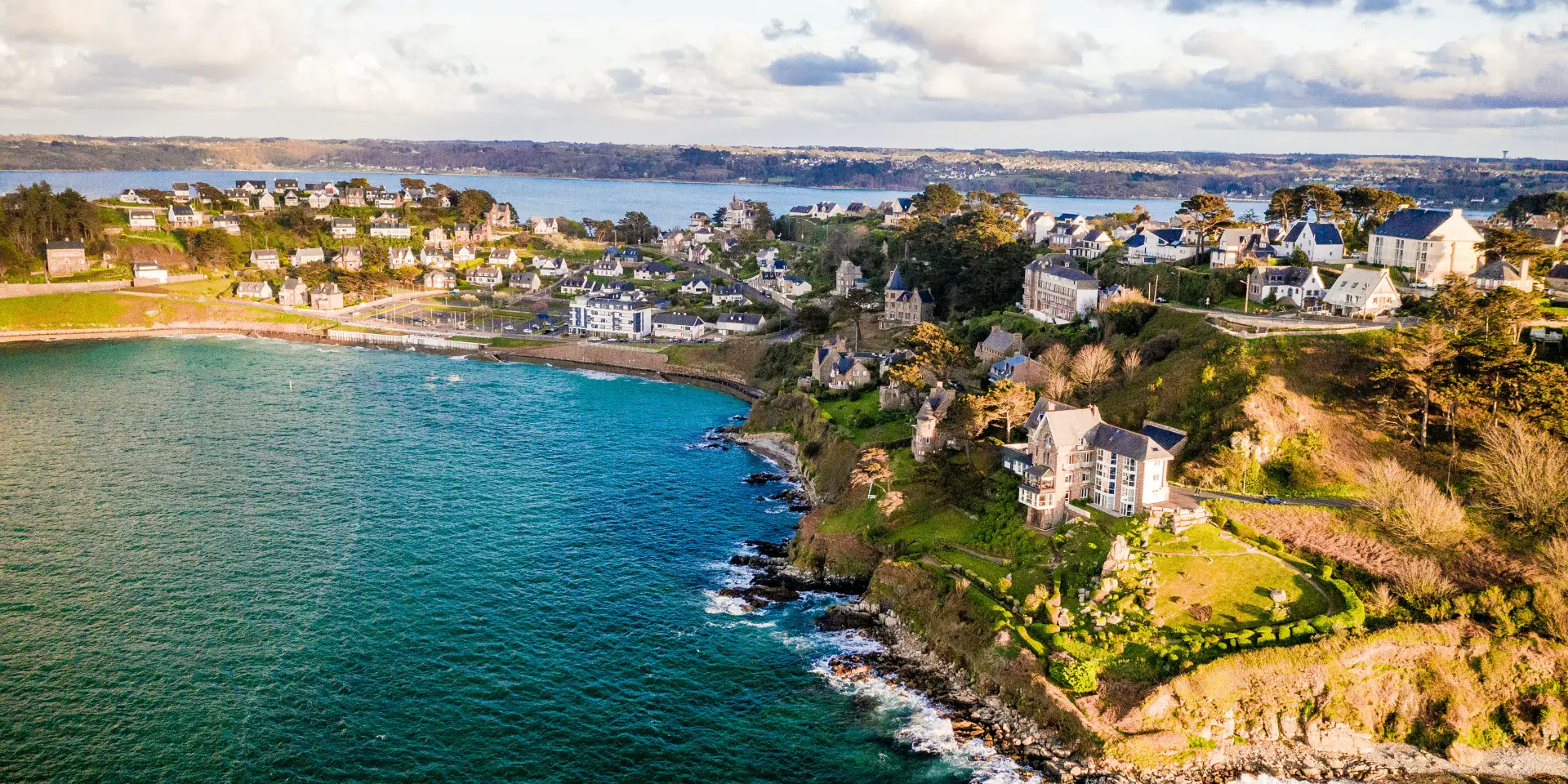 Manoir du Sphinx - Villas - Perros-Guirec - Trestrignel - Drone Chimair