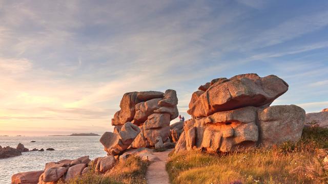 Sentier des Douaniers, Ploumanac'h, Côte de granit rose, Perros-Guirec