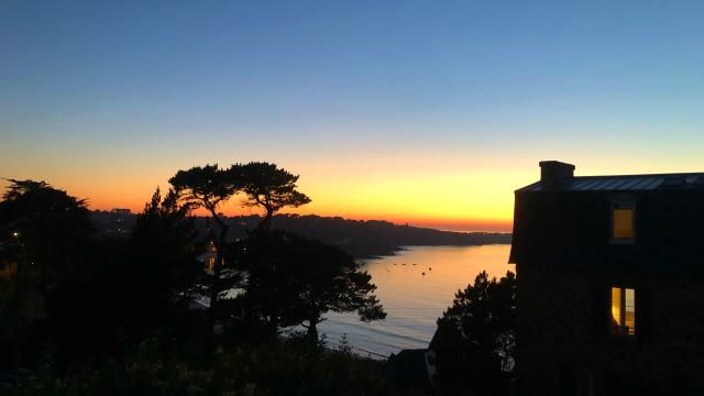 Vue De Nuit - Ty Huellan - Gîtes OT Perros-Guirec