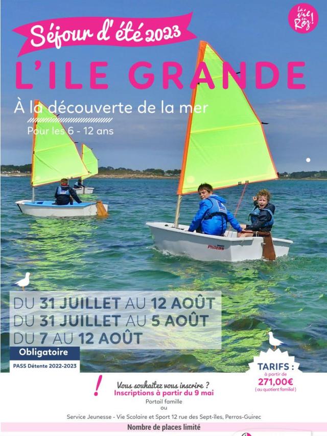 Affiche Séjours été