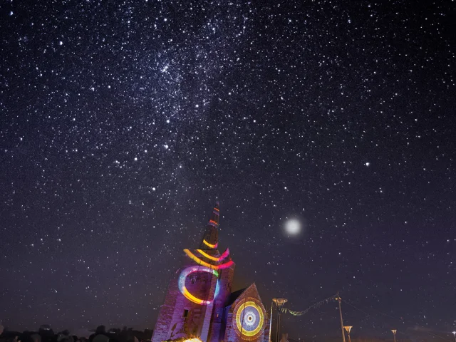 Chapelle Aggrandie Ciel Etoile