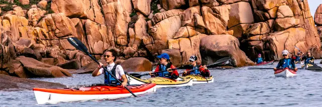 OT PERROS-GUIREC, Sortie en kayak de mer, Centre Nautique de Perros-Guirec (CNPG)