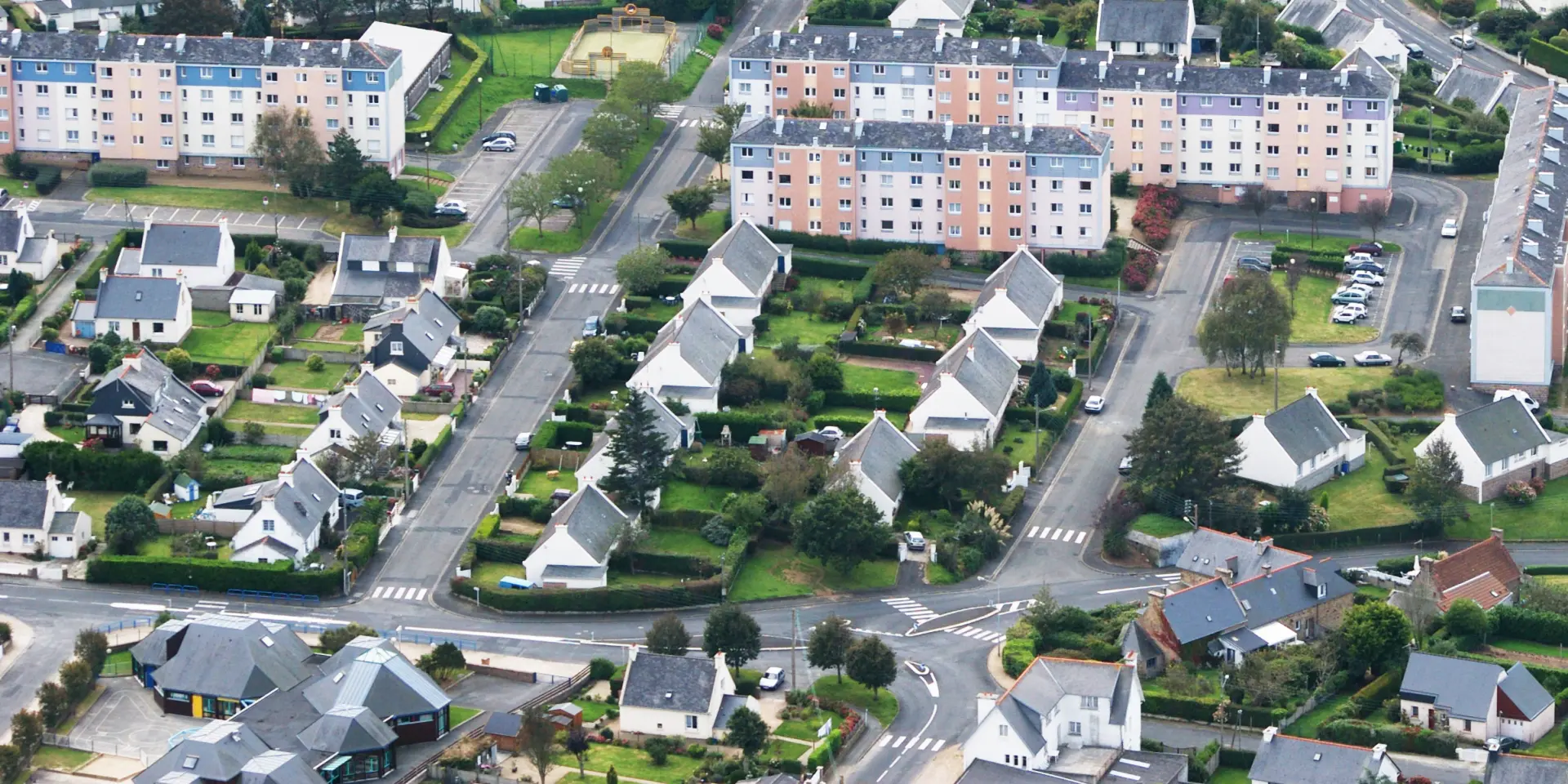 Rue De Kervoilan Vue Du Ciel