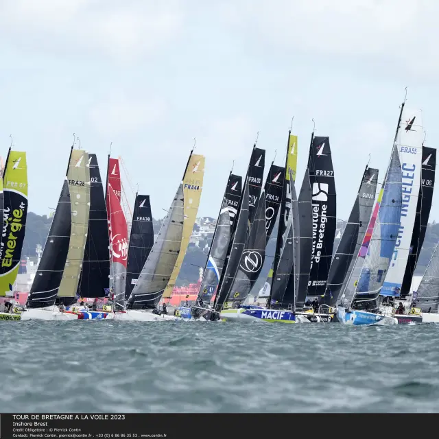 Tour de Bretagne à la Voile - Inshore Brest - Pierrick Contin